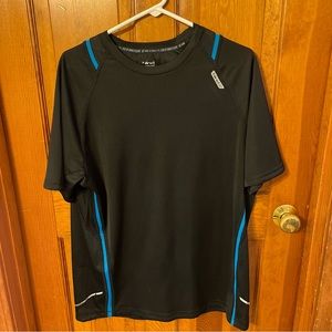 Hind athletic black, short sleeve, extra large